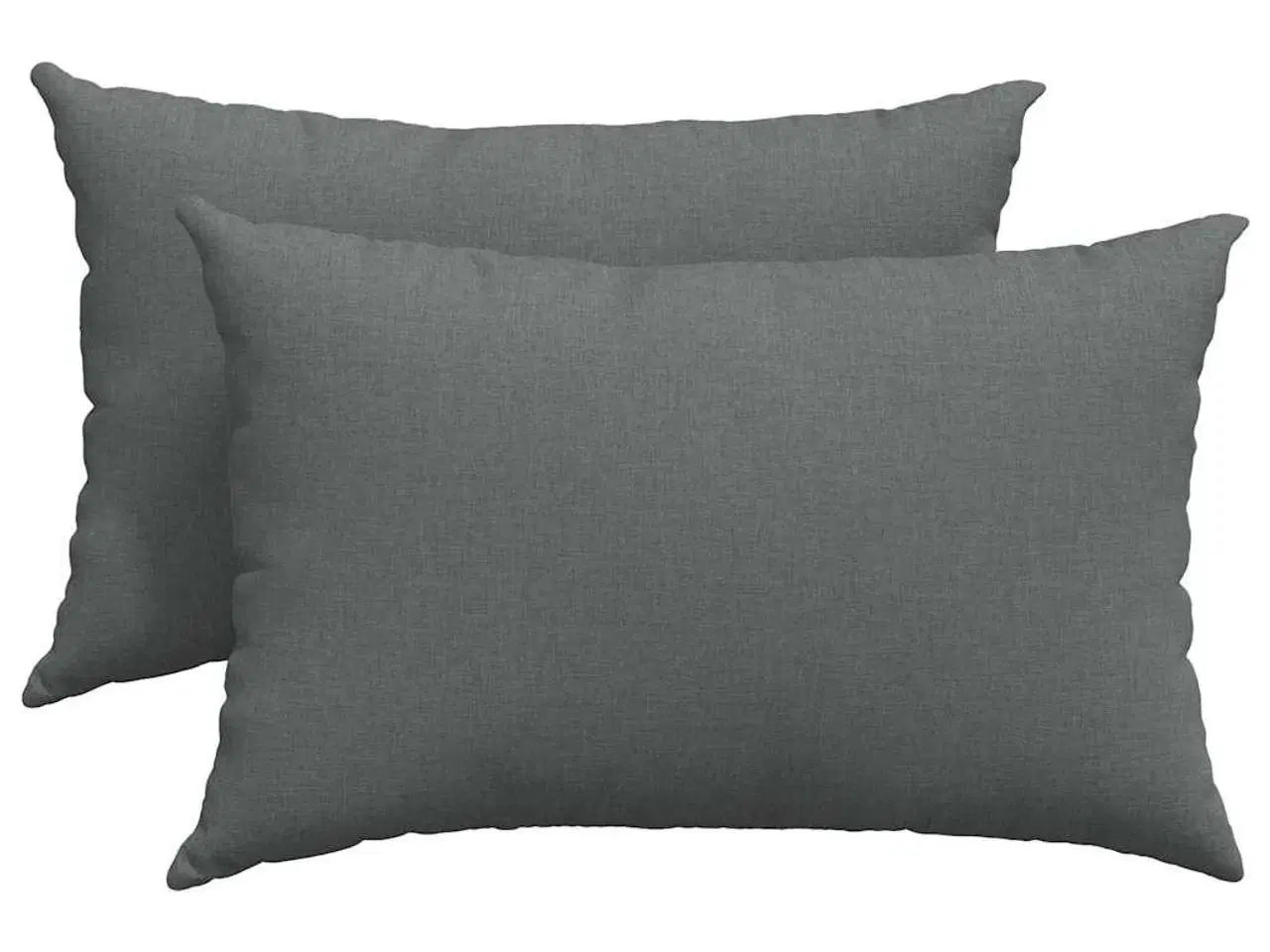 Billede 2 - Sofapuder 2 stk Mørkegrå 40 x 60 cm