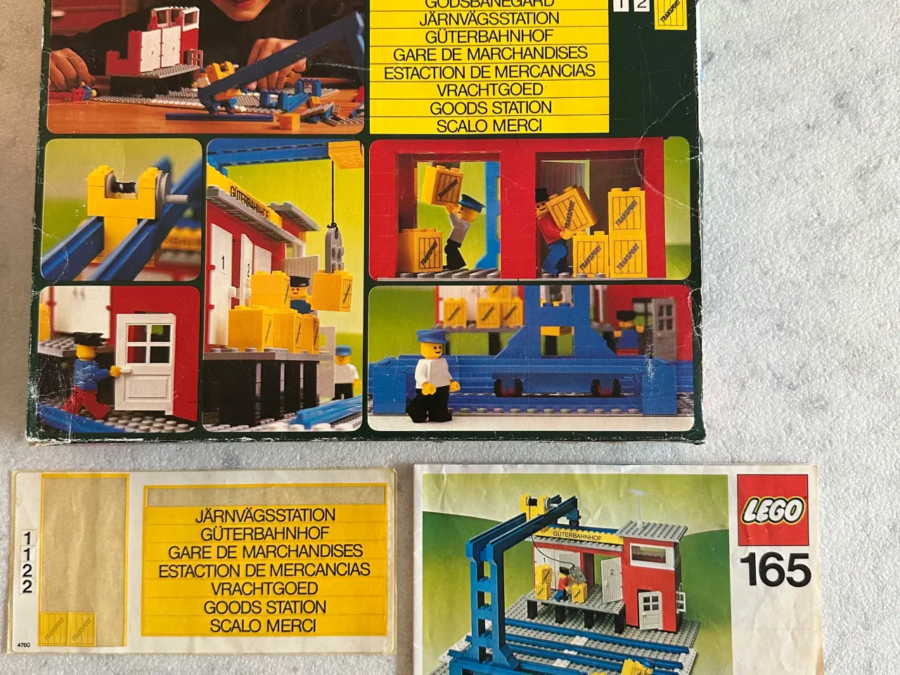 Billede 7 - LEGO Godsbanegård nr 165 fra 1978