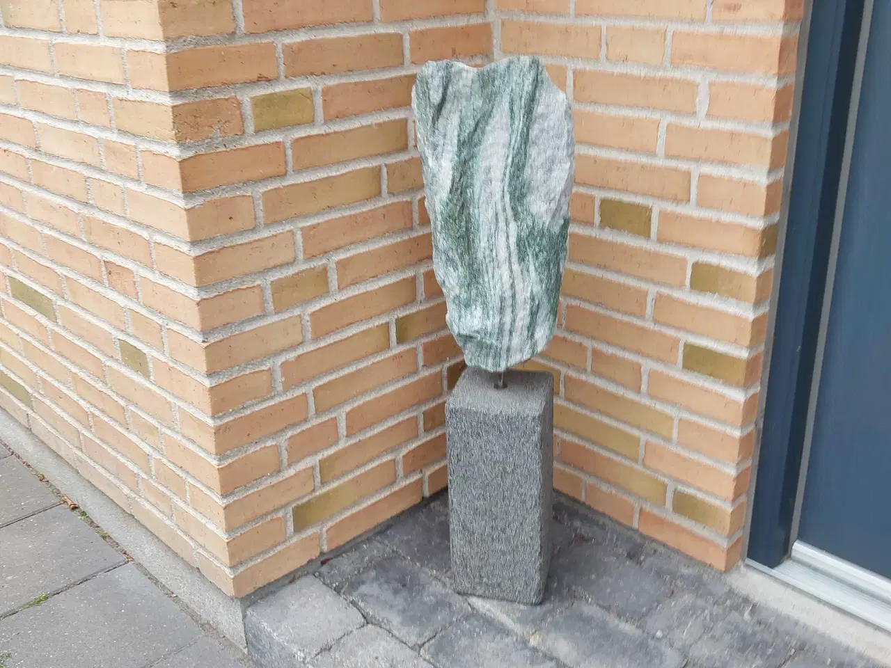 Billede 2 - Sten kunst(grøn sten)