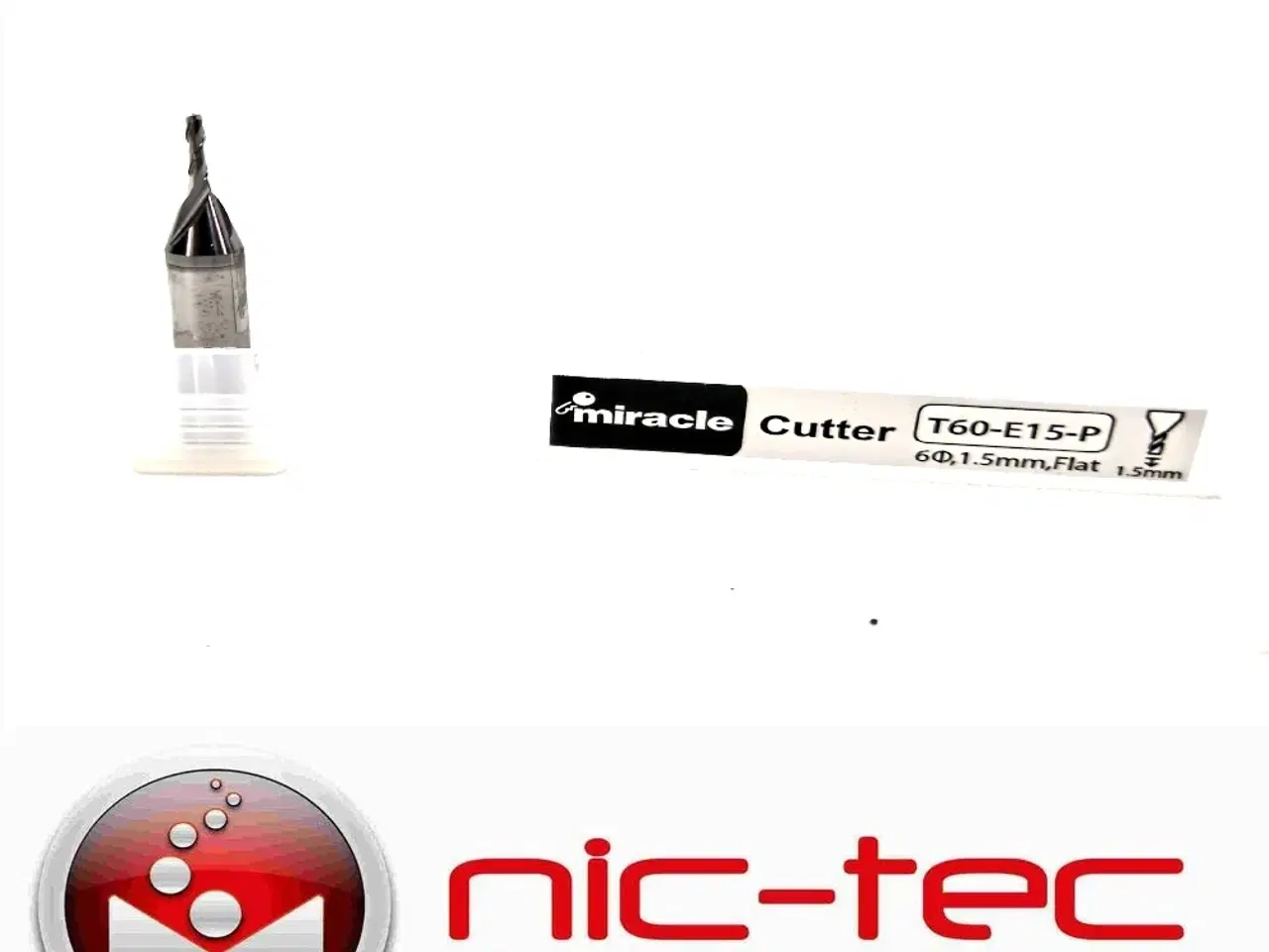 Billede 1 - Fræser / cutter 1.5mm for Miracle A5, A7,A9 & A9 Plus mf.