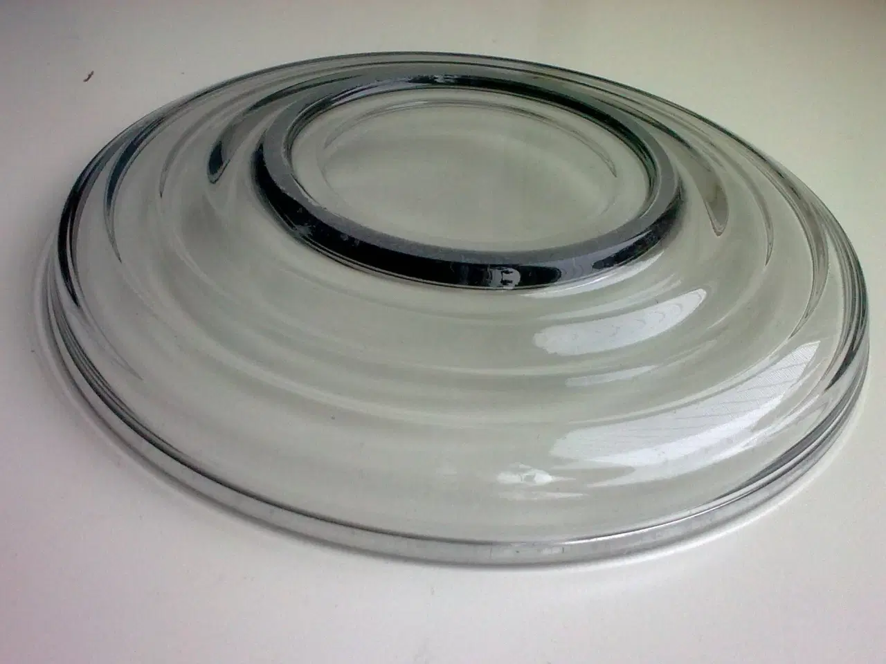 Billede 11 - Broksø DANMARK rød grå glas asiet & skåle