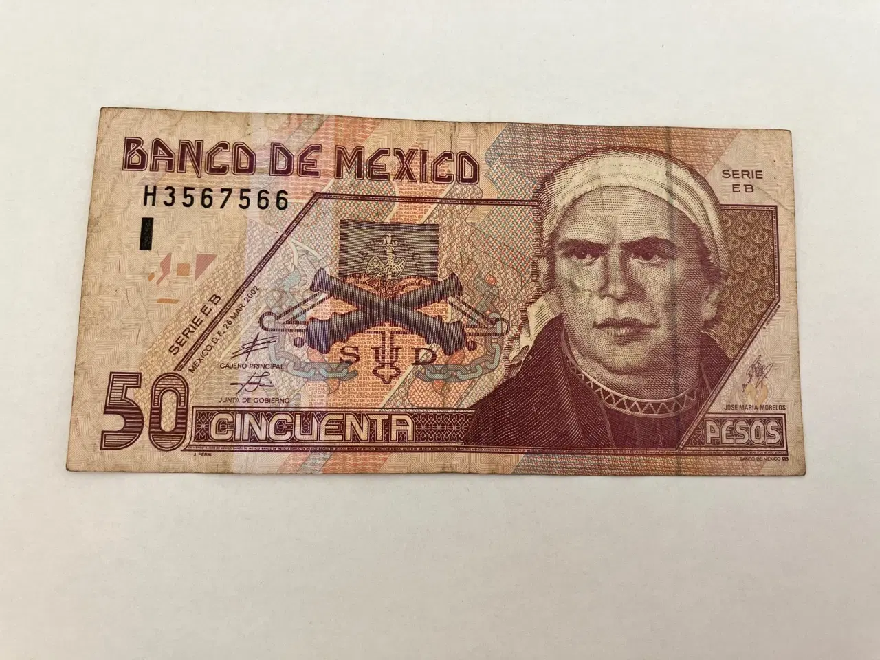 Billede 1 - 50 Cincuenta Mexico 2002