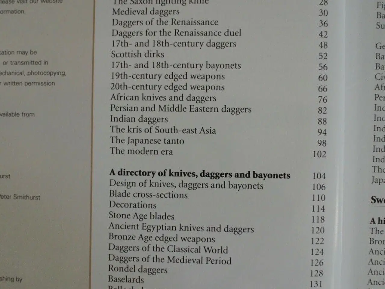 Billede 2 - the illustrated world encyclopedia of knives, , by