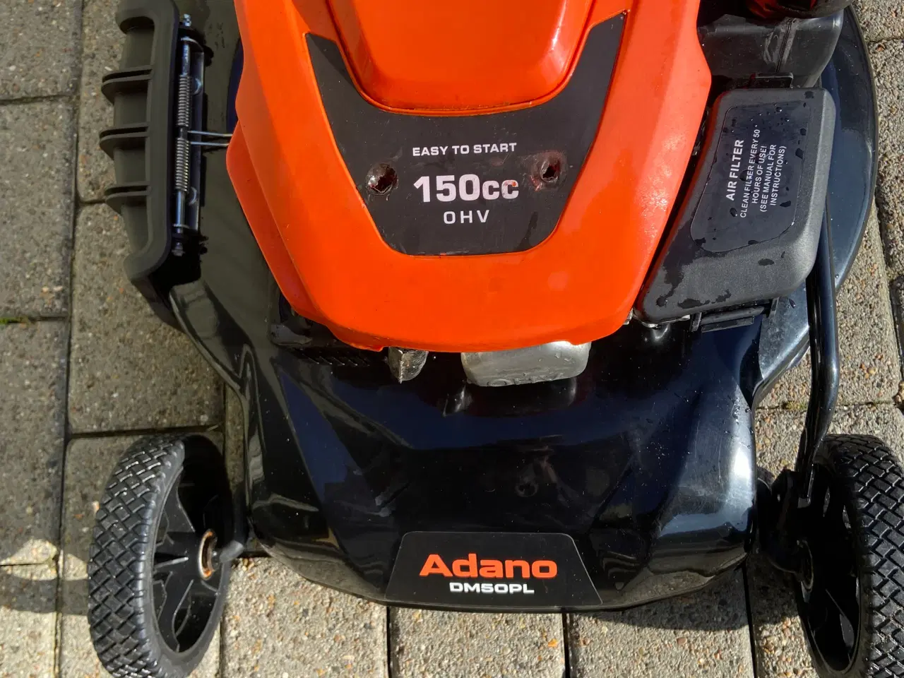 Billede 4 - Adano 150cc OHV plæneklipper  uden fremtræk,