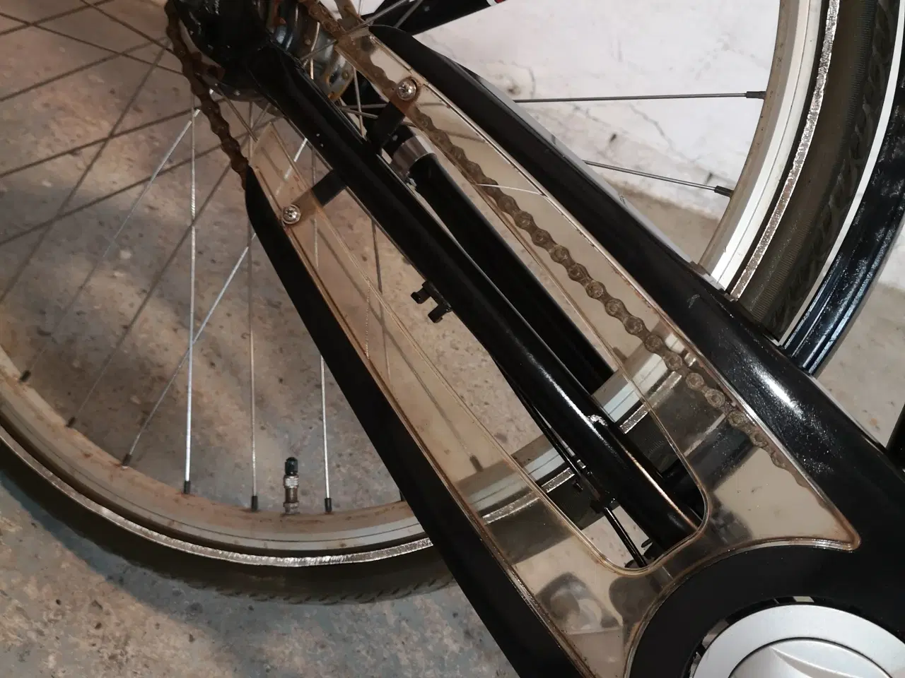 Billede 14 - SCO 28" 53cm ,7 gear, dæk som ny ,For- og baglygte