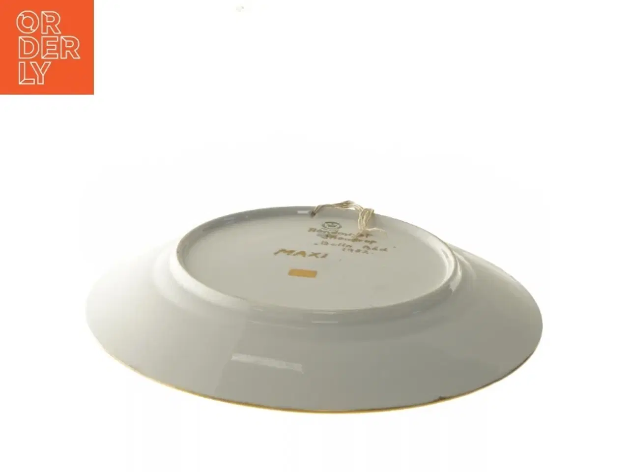 Billede 4 - Skibsportræt på porcelæns tallerken (str. Ø 27,5 cm) fra Royal Copenhagen