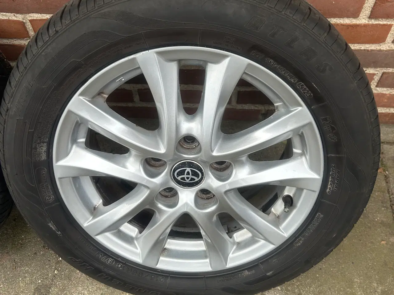 Billede 4 - Fine Alufælge til Toyota/Mazda sælges