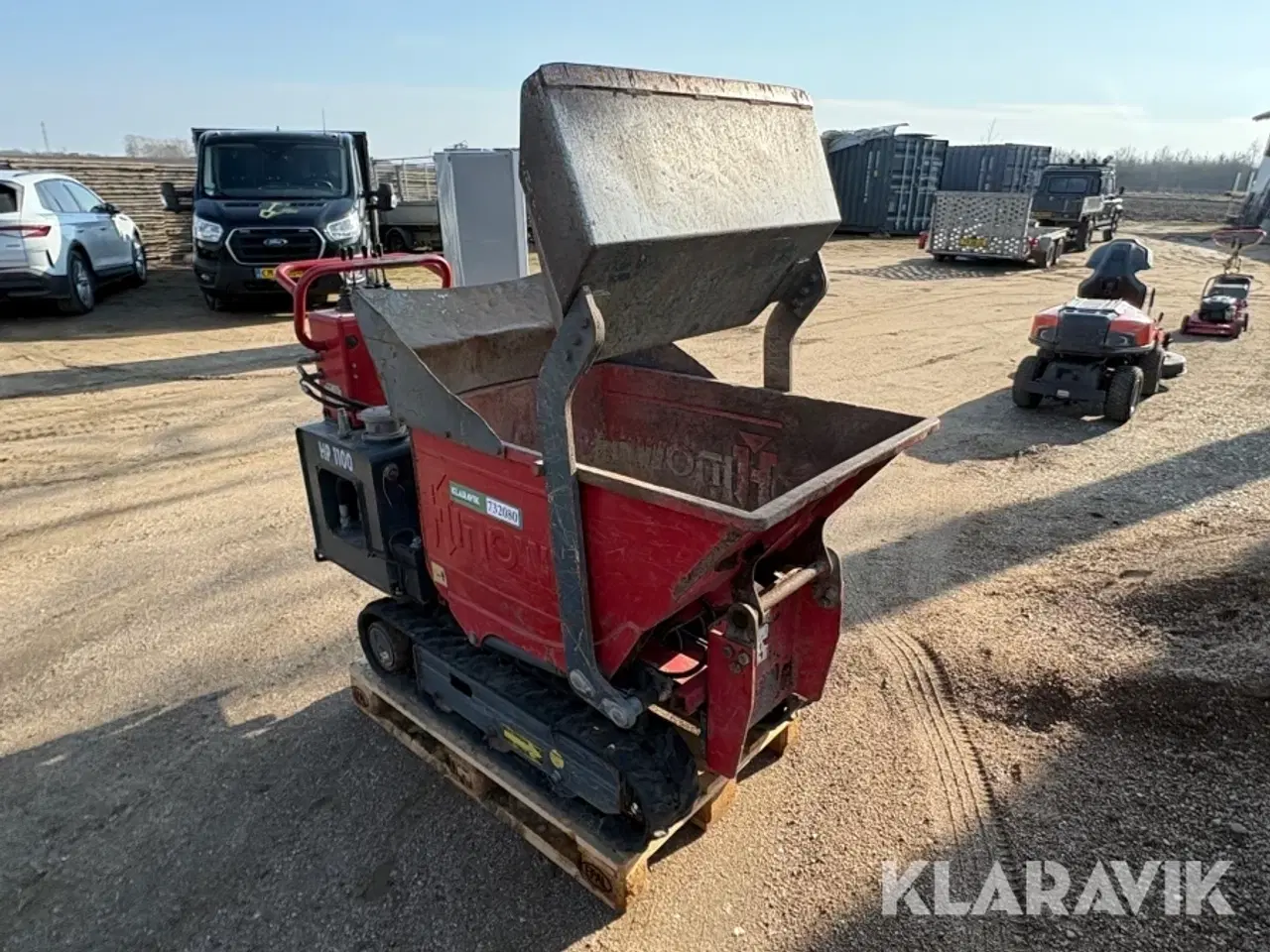 Billede 2 - Selvlæssende minidumper Hinowa HP1100