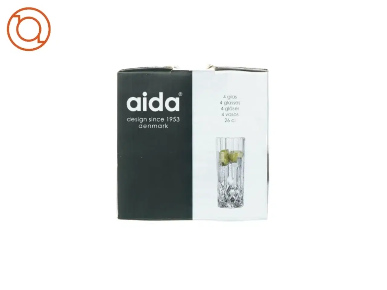 Billede 2 - Aida Harvey drikkeglas, 4 stk. fra Aida (str. 15 cm)