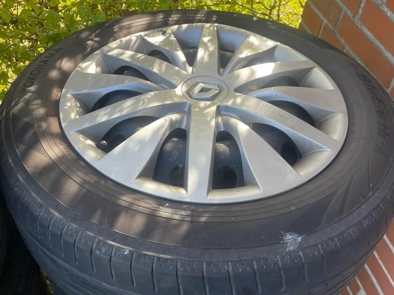 Billede 1 - 16 Originale Renault Stålfælge med sommerdæk