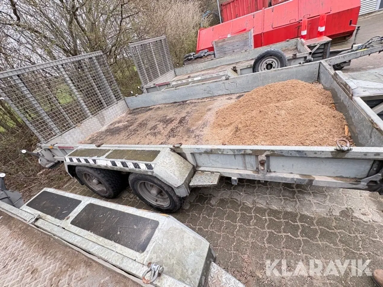 Billede 8 - Maskintrailer 3500kg Nugent P3718H