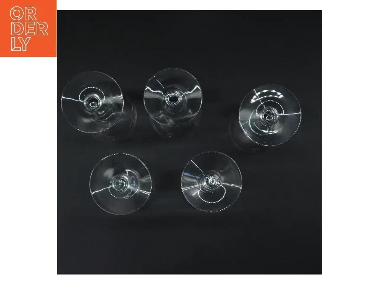 Billede 2 - Sæt af 5 Ulla glas (str. 5 stk Ø 7,5 cm længde 17,5 cm)