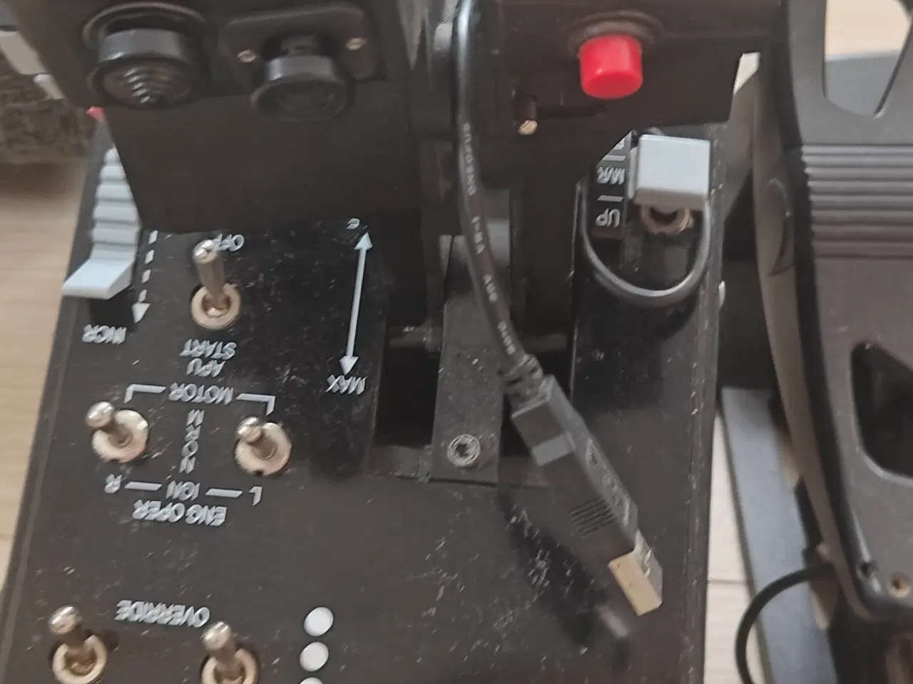 Billede 11 - Thrustmaster warthog hotas med stålmount