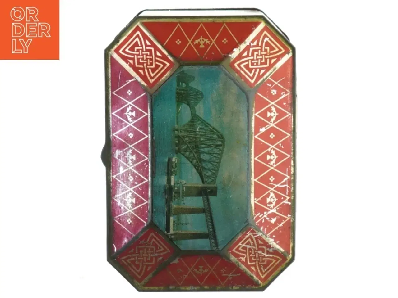 Billede 4 - Vintage Melrose's te dåse fra Melrose (str. 16x11x12 cm)