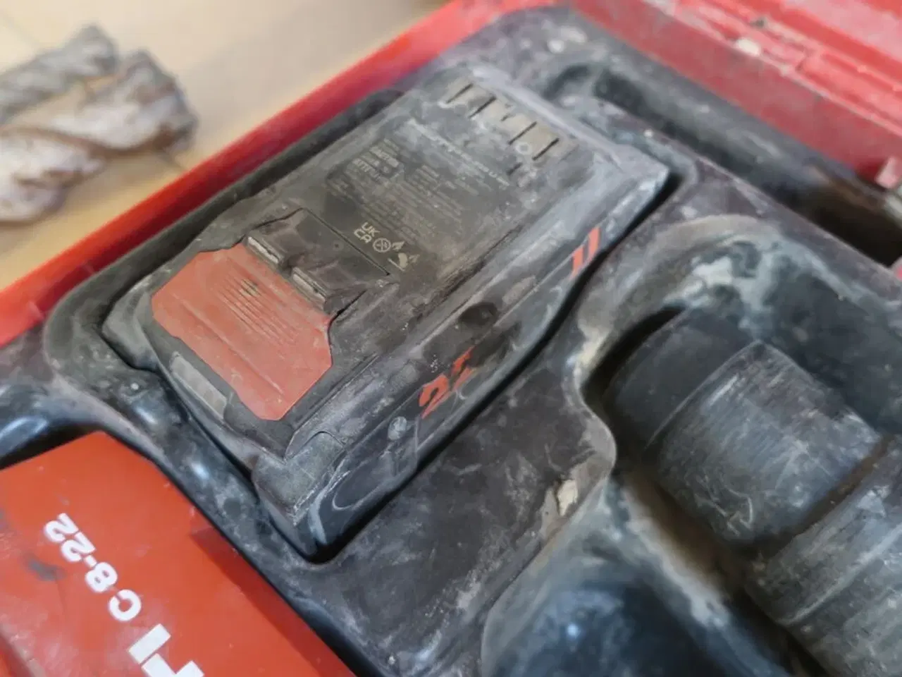 Billede 5 - Slaghammer HILTI TE 60-22 (akku) inkl. batteri og lader