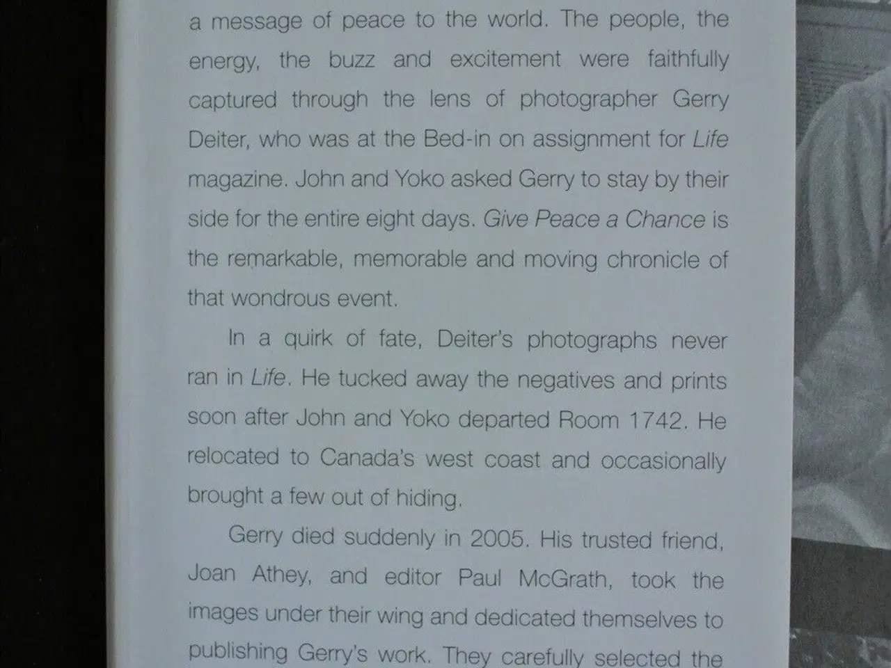 Billede 2 - give peace a chance - john and yoko's bed-in for ,