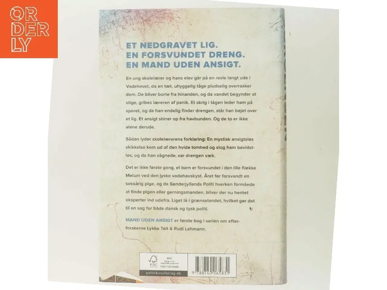 Billede 3 - Mand uden ansigt : krimi af Dennis Jürgensen (Bog)