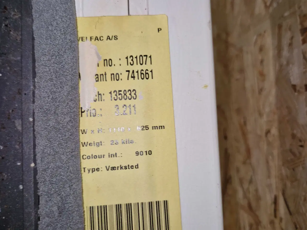 Billede 2 - Fint Velfac vindue i alu/træ