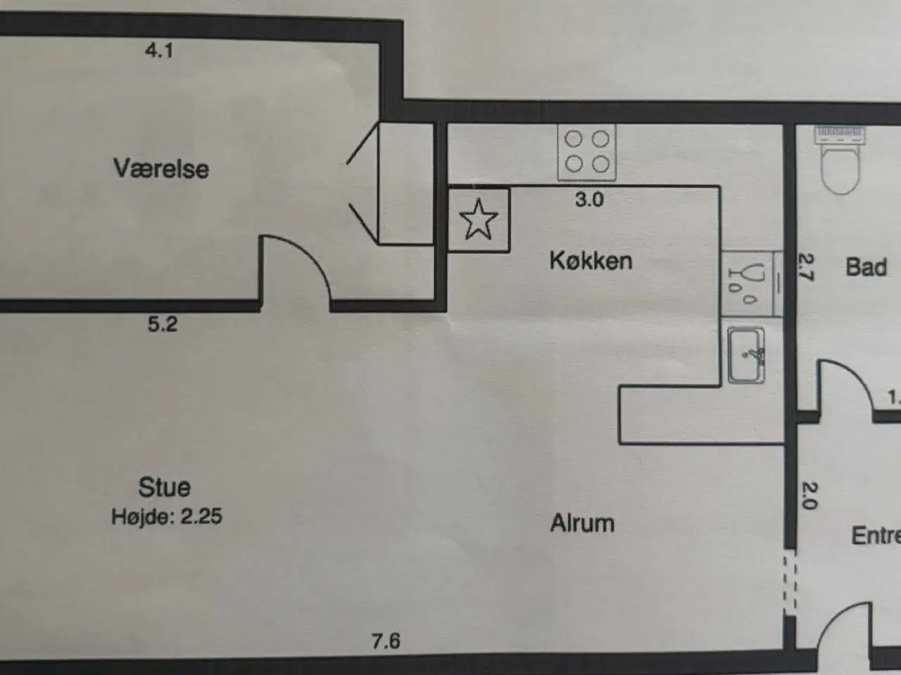 Billede 4 - Flot Andelslejlighed maribo.. Husleje2.500 kr