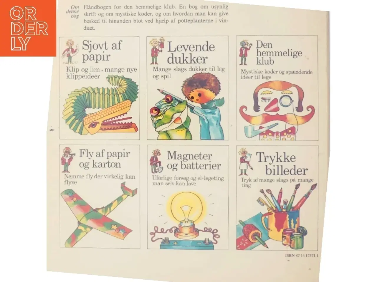 Billede 3 - Bog om børnekreativitet fra Høst & Søn