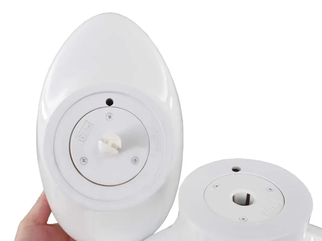 Billede 10 - Mannequin kvinde fuld figur glassokkel hvid højglans 175 cm