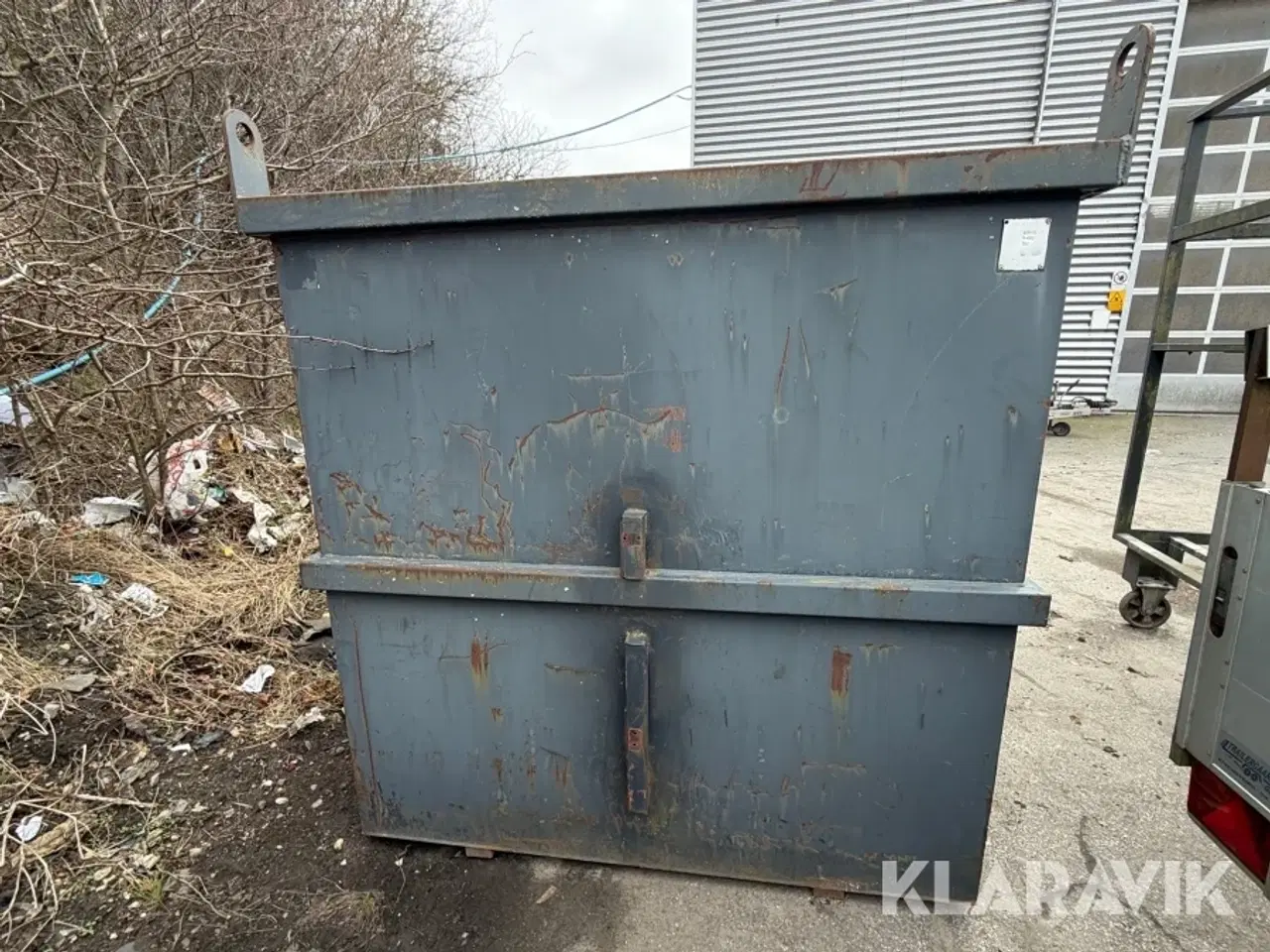 Billede 3 - Affaldscontainer / lukket container VIP-8 Ukendt