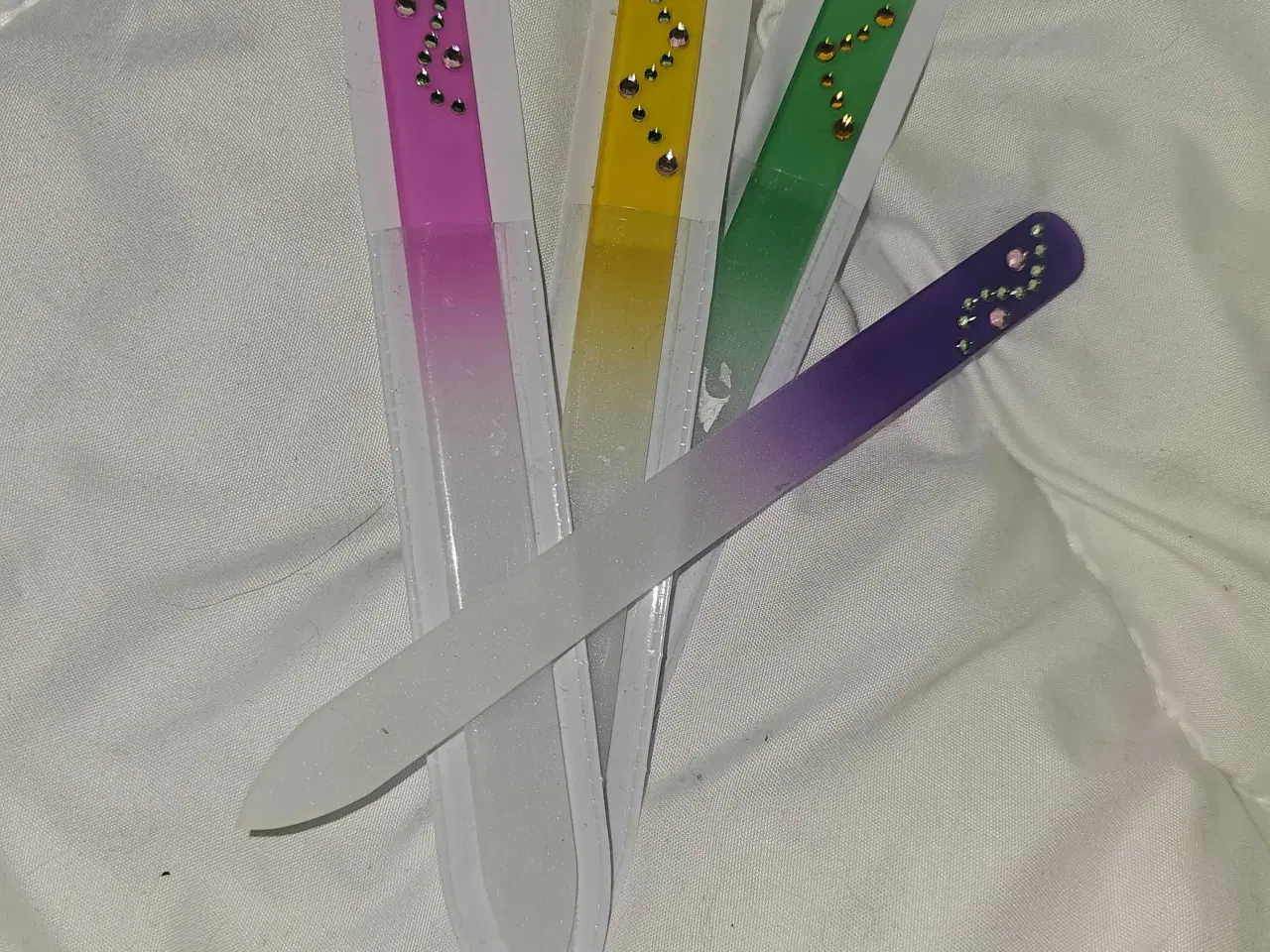 Billede 3 - Neglefil i glas i farve