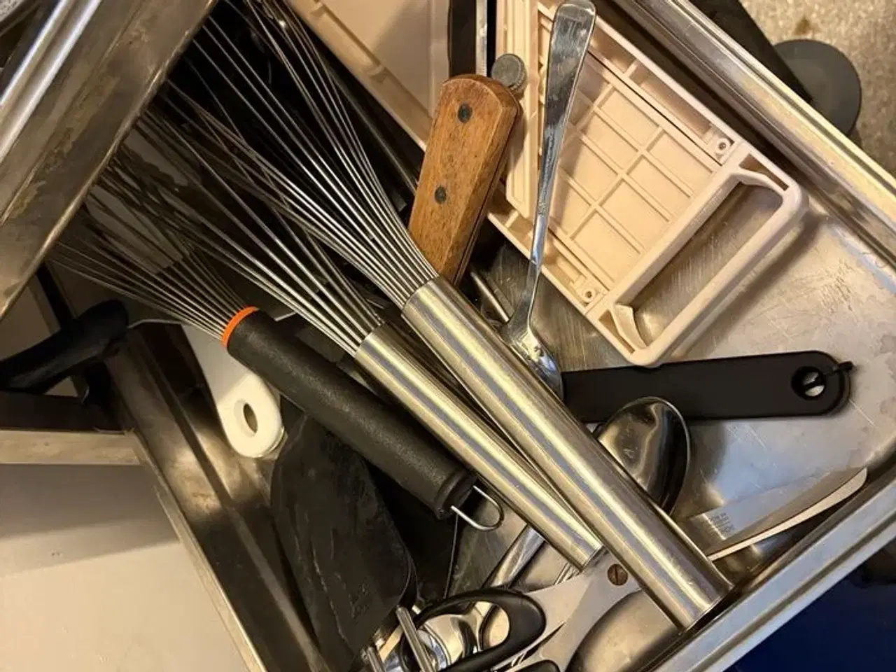 Billede 4 - Rullevogn til gastrobakker inkl. Indhold