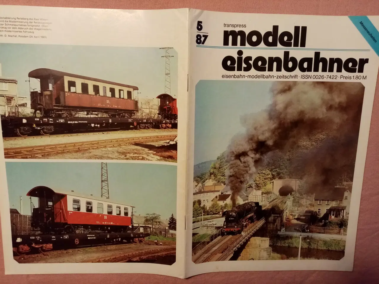 Billede 2 - Modelbaneblad 80 forskellige numre