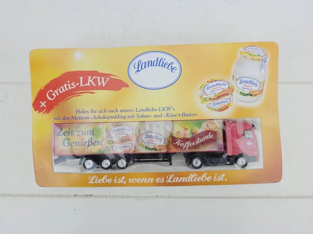 Billede 1 - Modellastbil, Hartmut Hanke Werbe produkte Landlie
