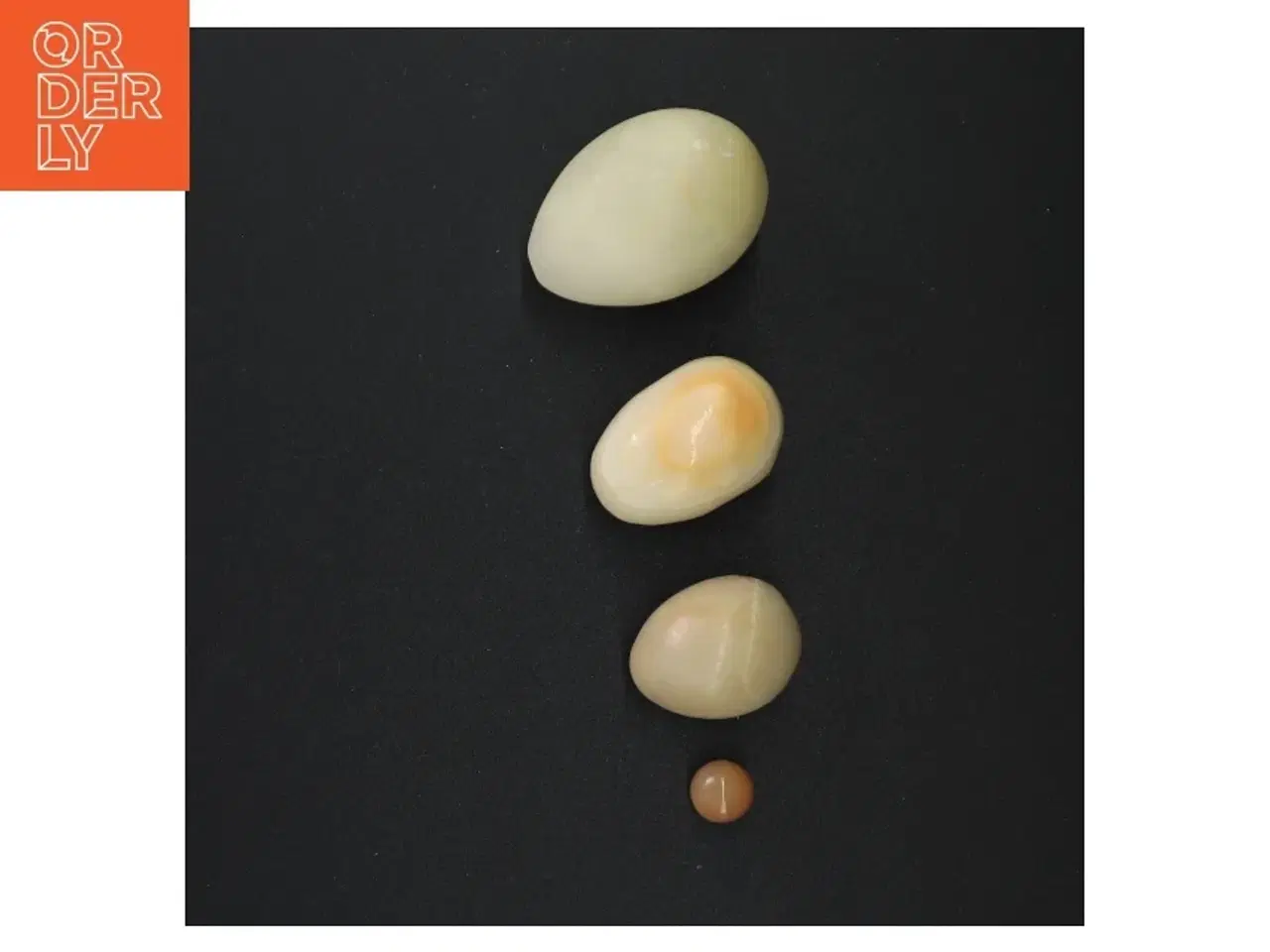 Billede 3 - Samling af Onyx marmor æg (str. 2 cm til 7 cm)