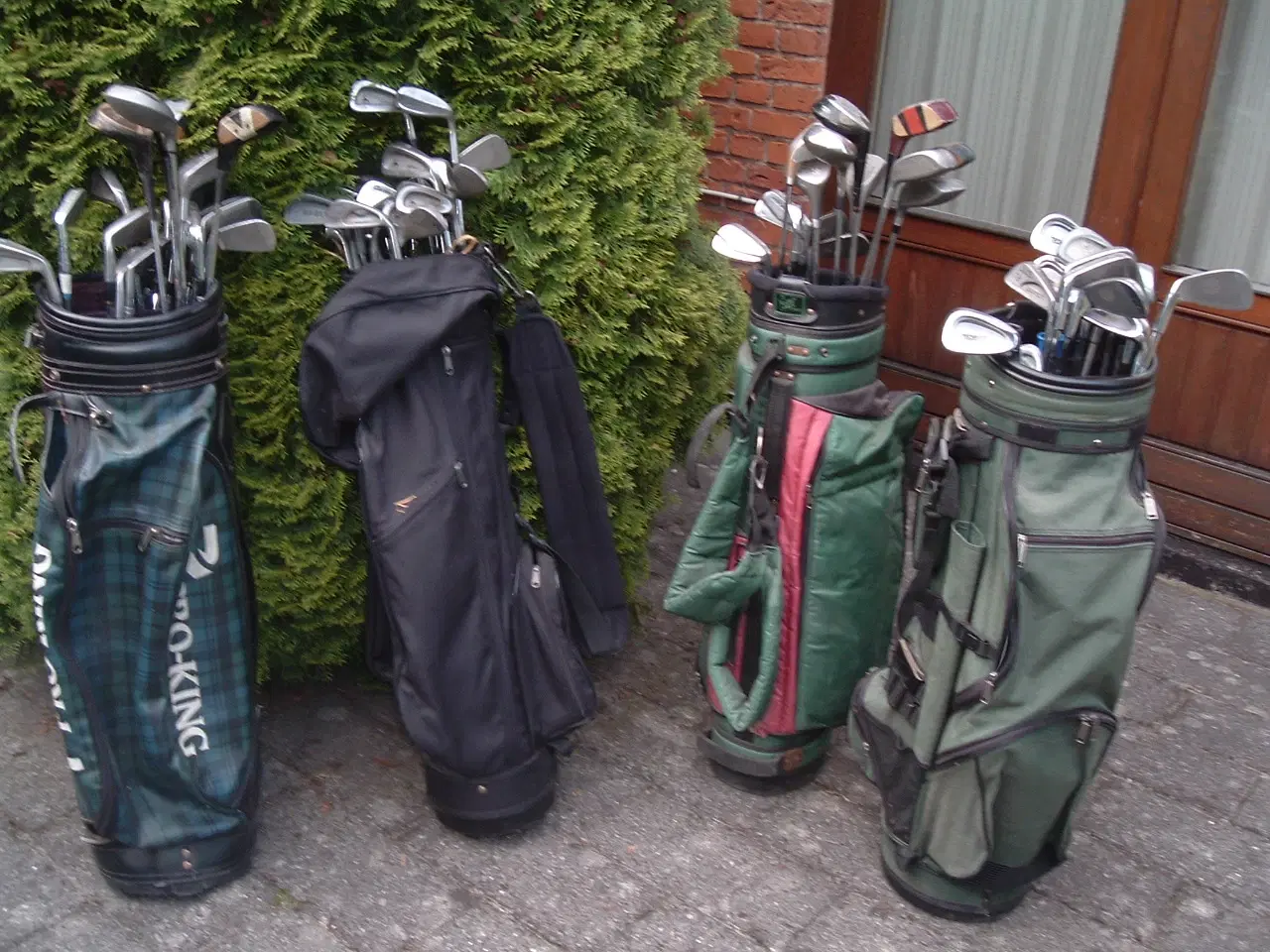 Billede 2 - Golfjern, Grafit og ståljern, bag og vogn
