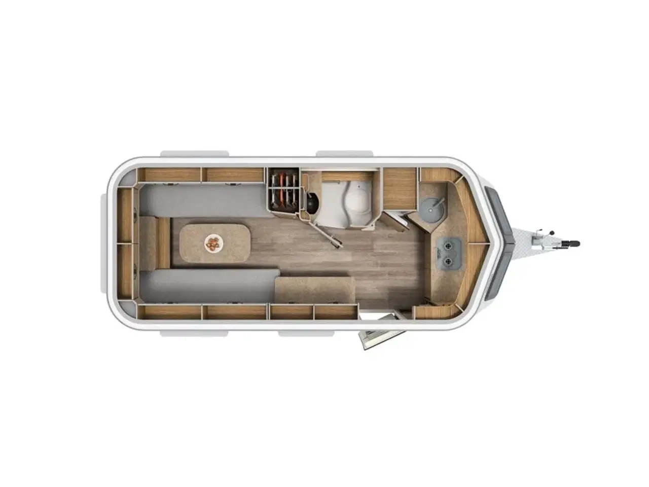 Billede 21 - 2026 - Eriba Touring 620 Legend kult vogn fra Eriba med sovetag fra Hinshøj Caravan