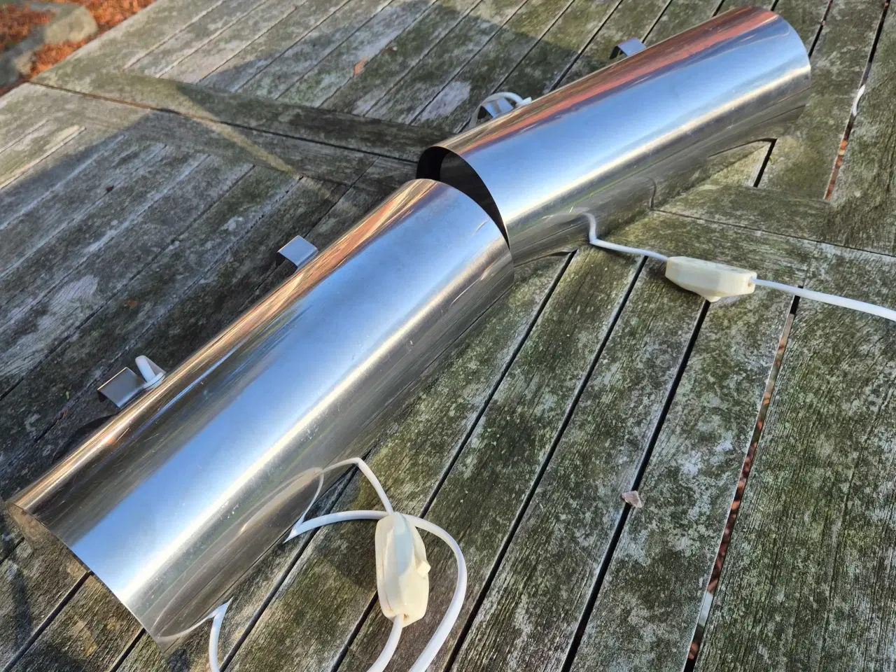 Billede 16 - Stålblanke galleri- eller sengelamper 