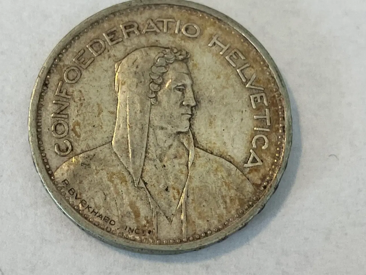 Billede 2 - 5 Francs Switzerland 1950