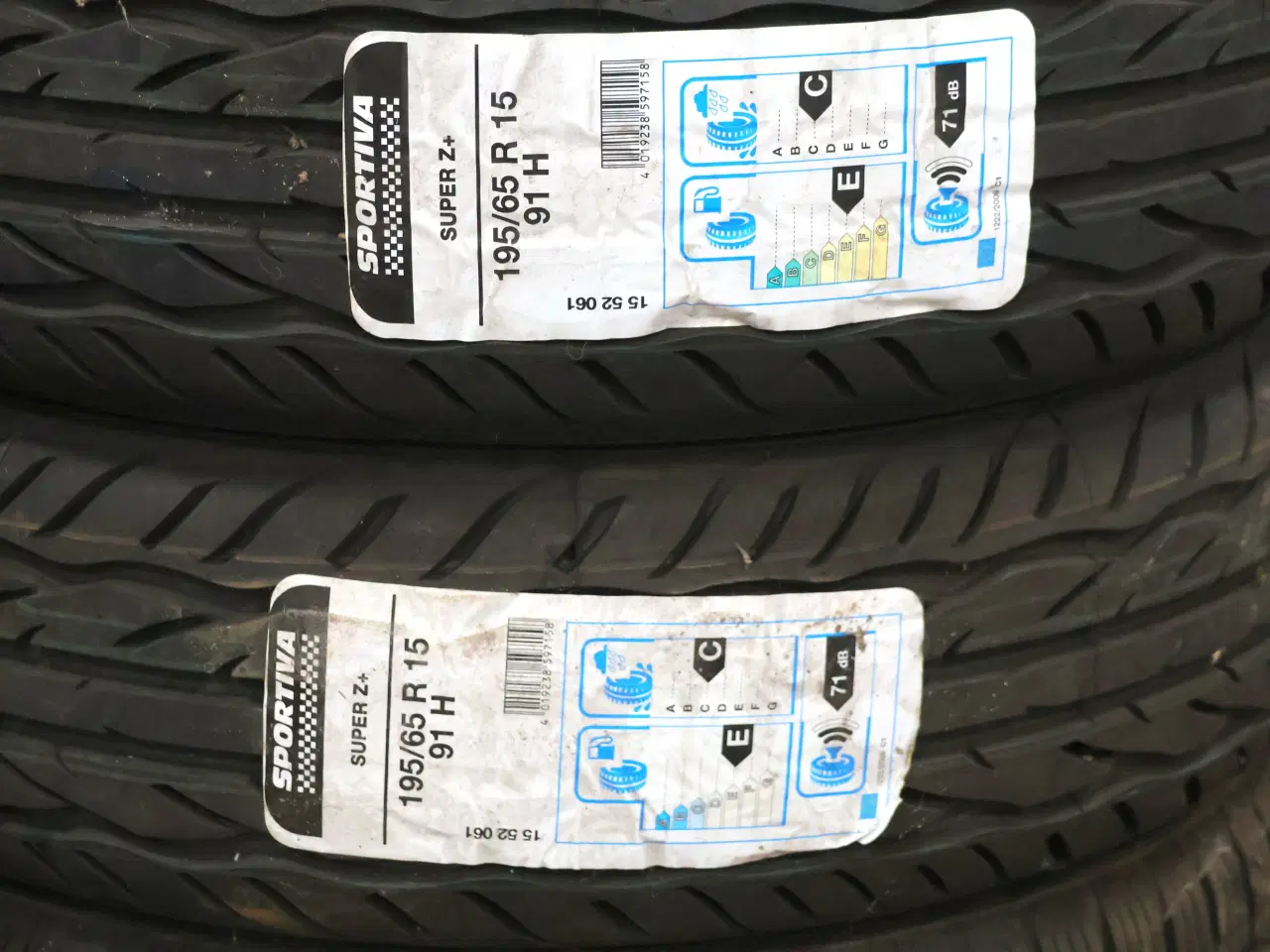 Billede 5 -  8 Stk Dæk, se mål på billede eller i beskrivelse 