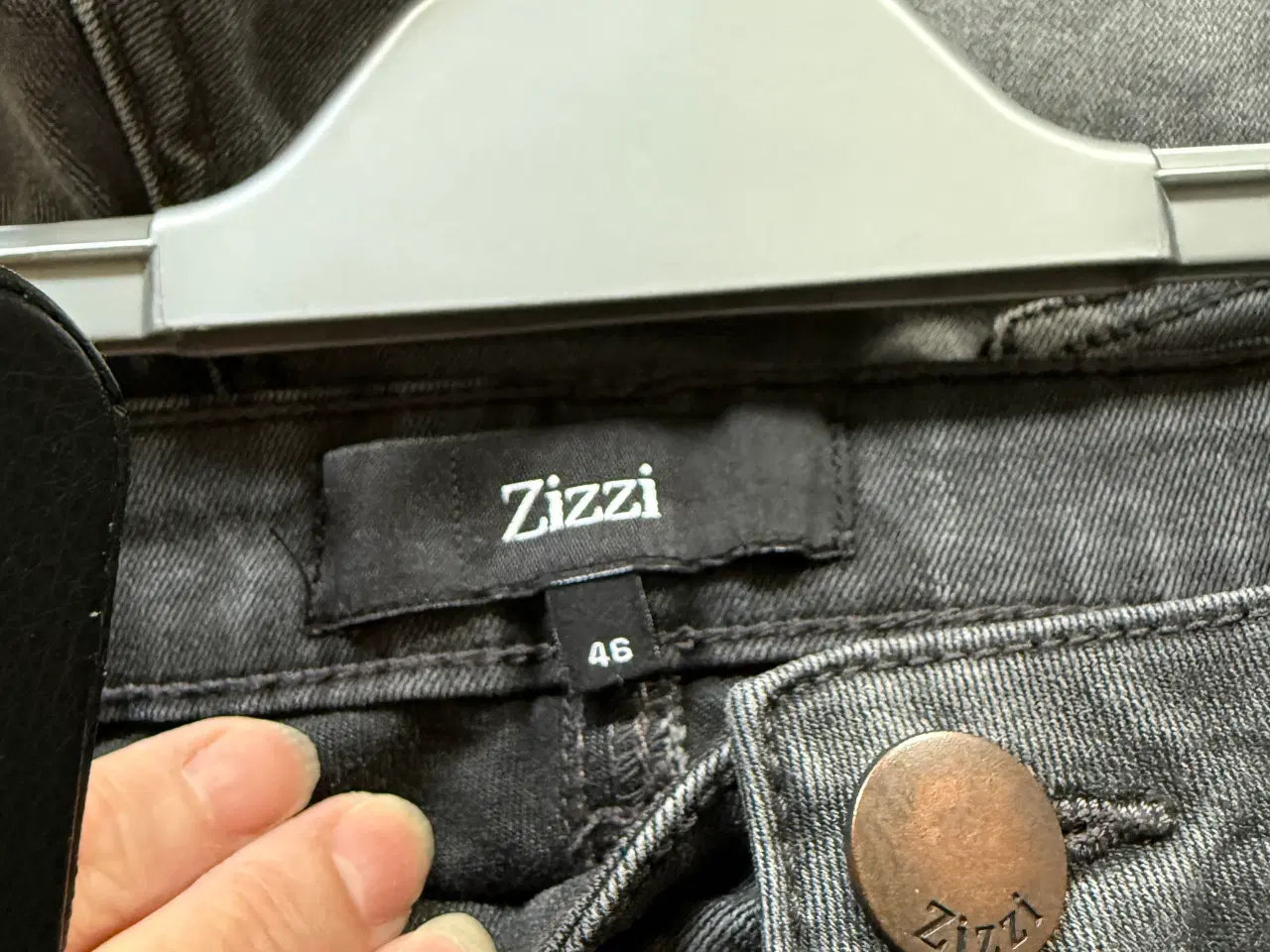 Billede 4 - Jeans Zizzi str 46 grå og blå