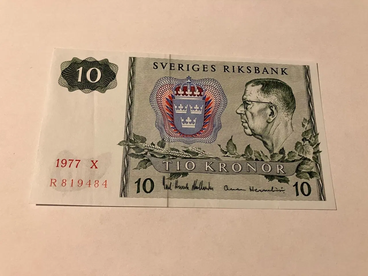 Billede 1 - 10 Kronor Sweden 1977 X