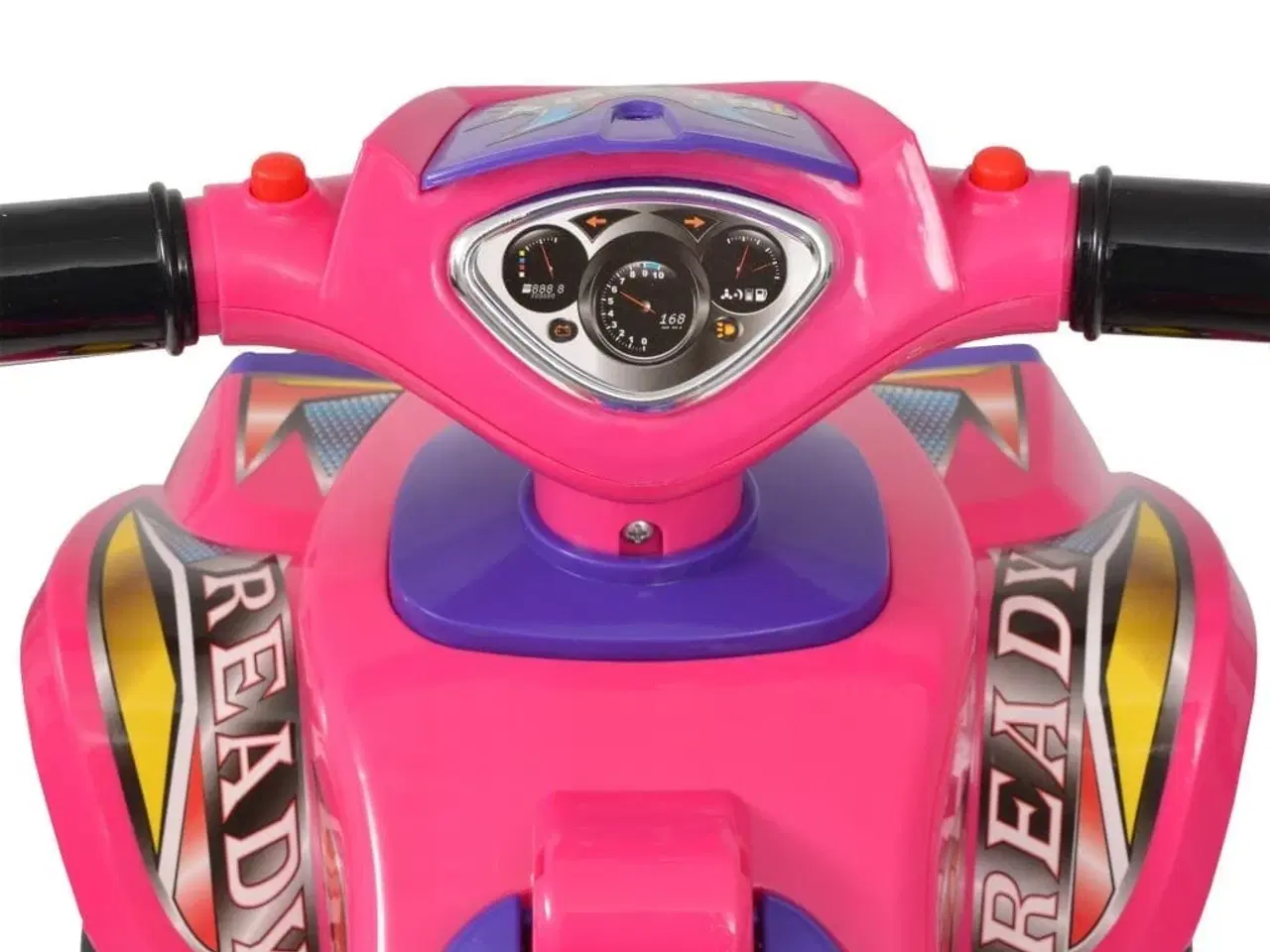 Billede 4 - El-ATV til børn med lyd og lys lyserød og lilla