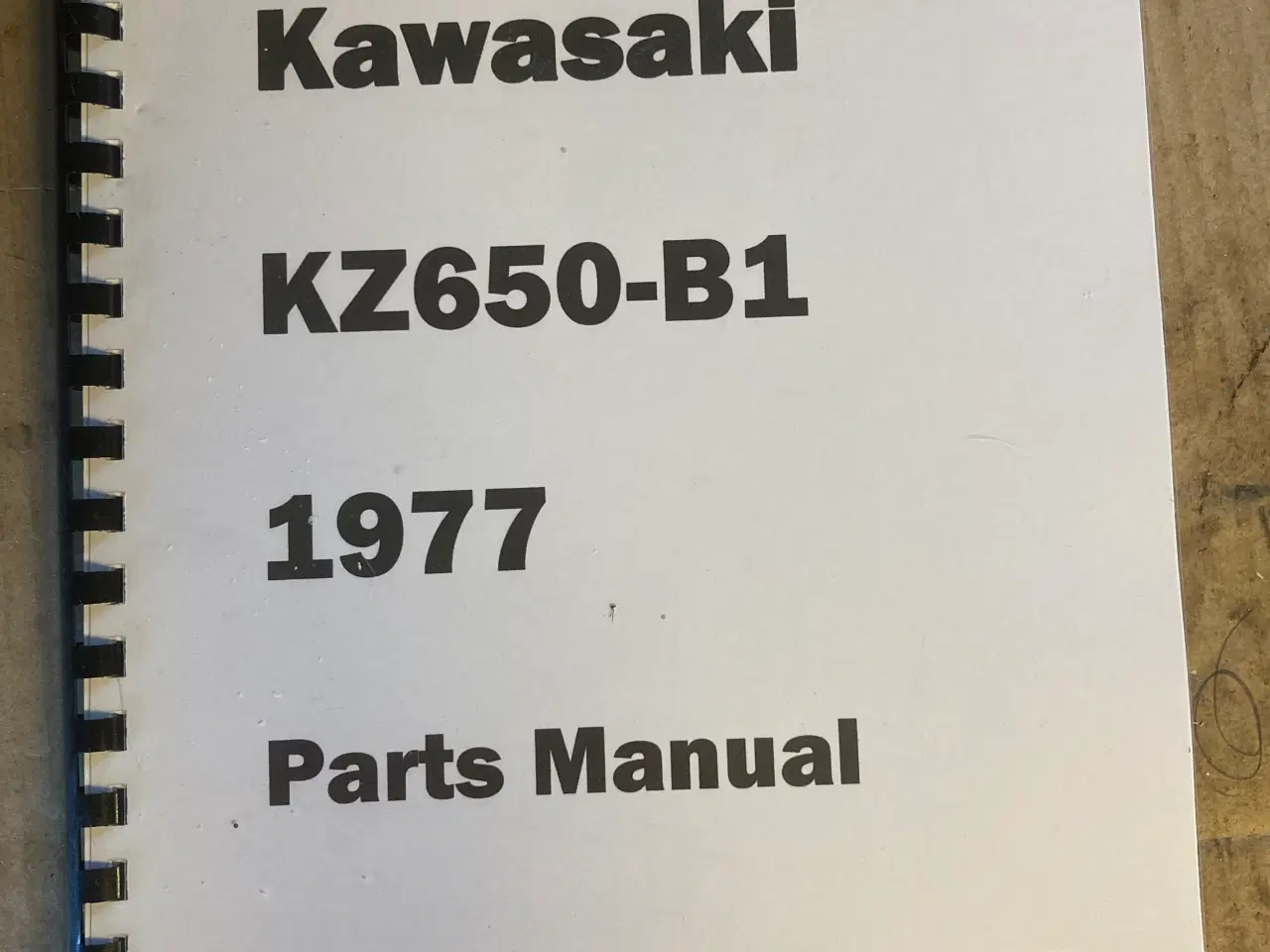 Billede 1 - Kawasaki kz-650 b1 1977 manual