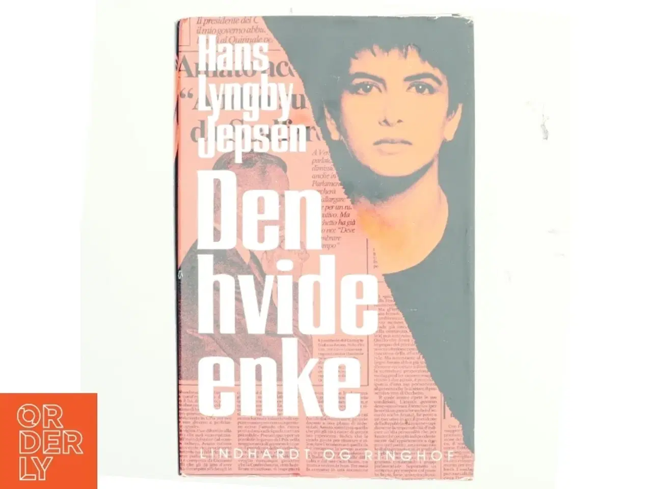 Billede 1 - Den hvide enke : roman af Hans Lyngby Jepsen (Bog)