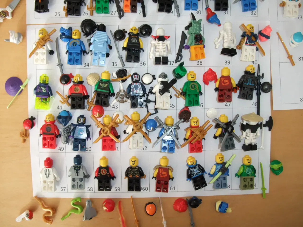 Billede 9 - Lego Ninjago Figurer 