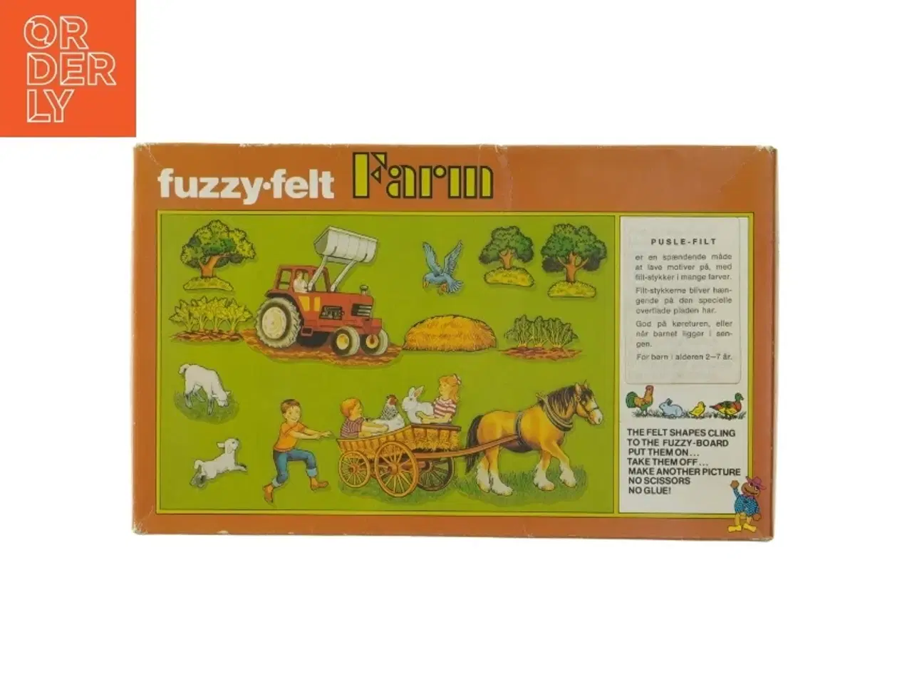 Billede 1 - Fuzzy-Felt bondegårdslegesæt (str. 27,5x17 cm)