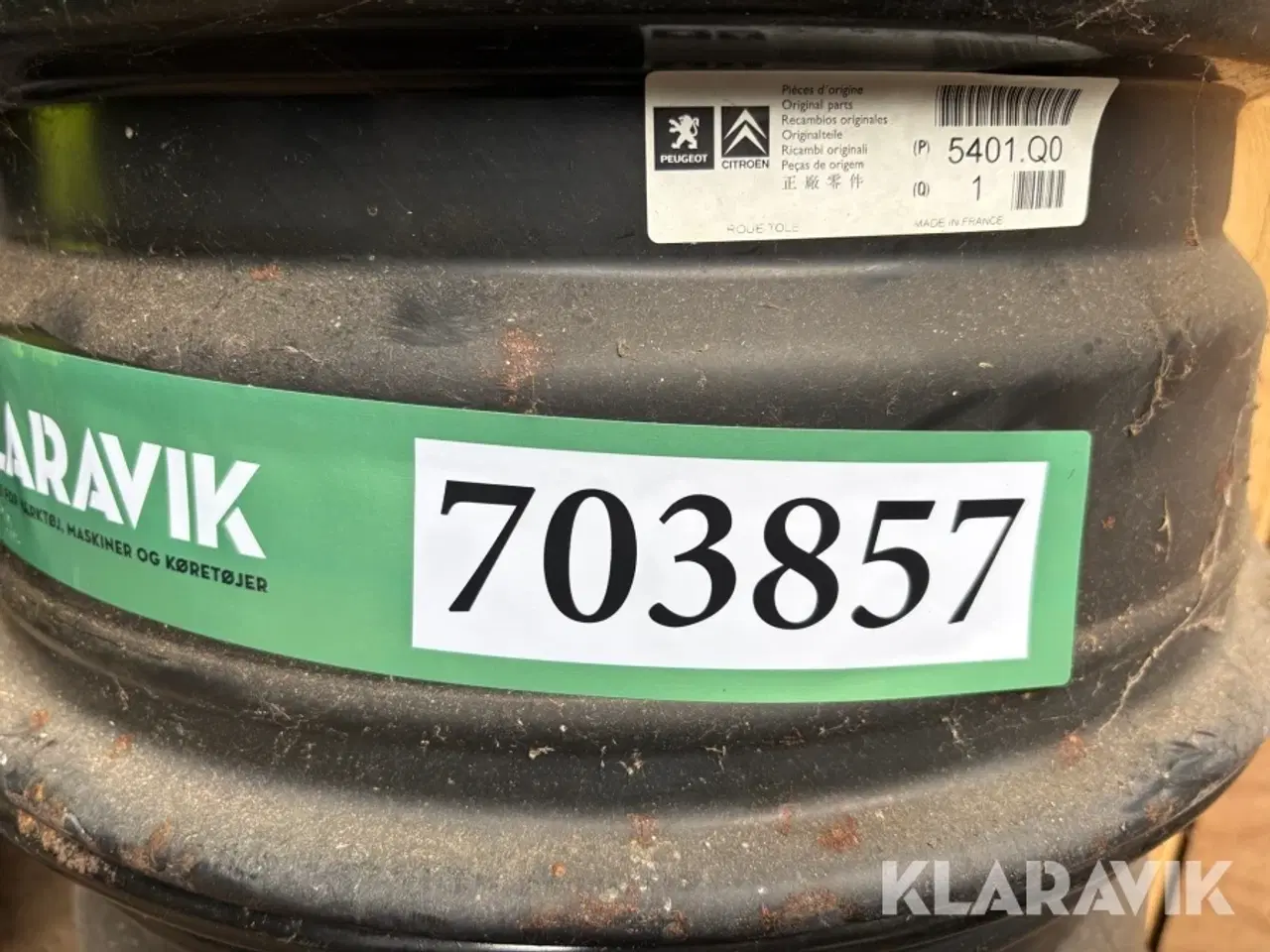 Billede 8 - Stålfælge Peogeot/citroën 5401.Q0 4 stk