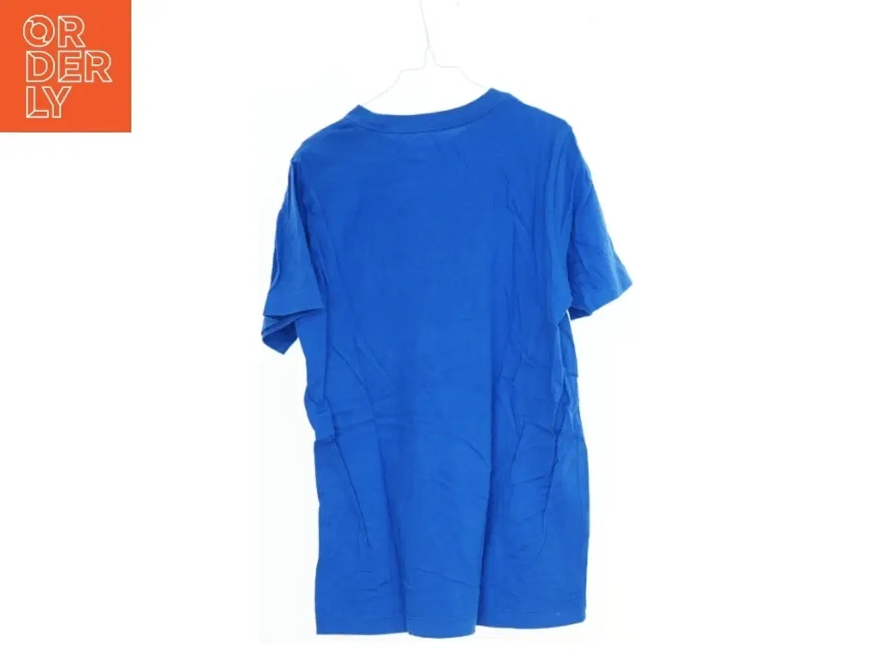 Billede 2 - Blå Nike T-shirt med tryk fra Nike (str. L)