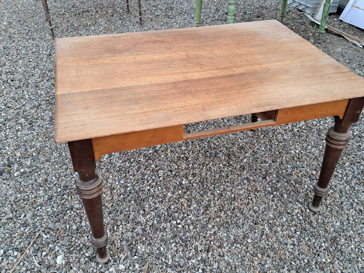 Billede 3 - Gammelt spisebord antikt