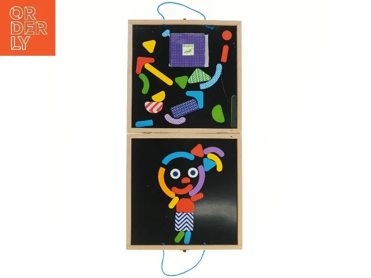 Billede 1 - Djeco magnetisk byggebræt fra Djeco (str. 30x30 cm)