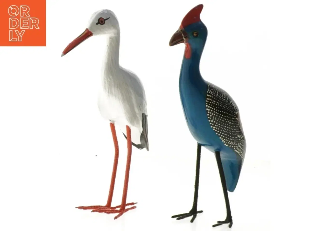 Billede 1 - Dekorative fuglefigurer (str. 20 cm)