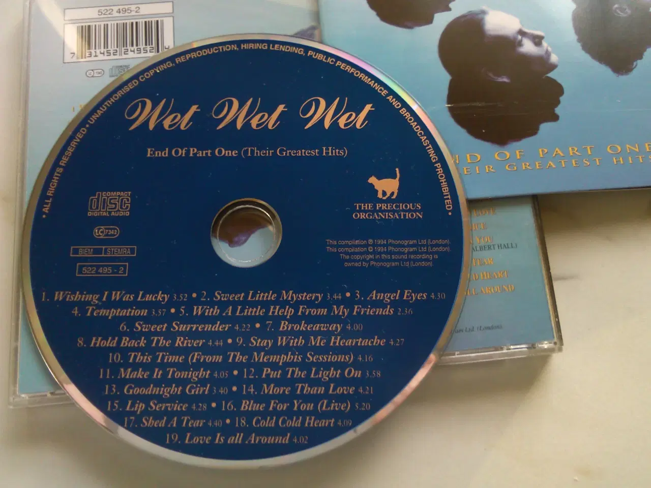 Billede 2 - Wet Wet Wet: Greatest Hits: End Of Part One 