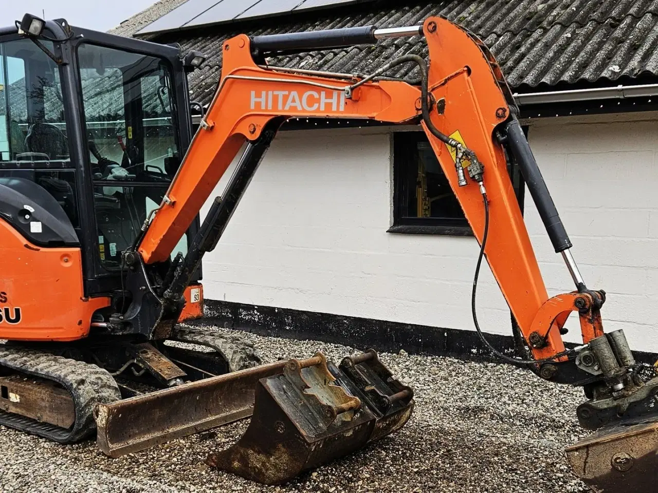 Billede 2 - Hitachi ZX26U-5A CR / tiltman skifte / skovlsæt / 4600 timer